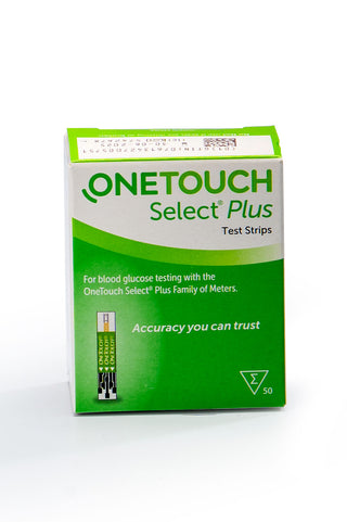 OneTouch Select Plus Test Strips X 50